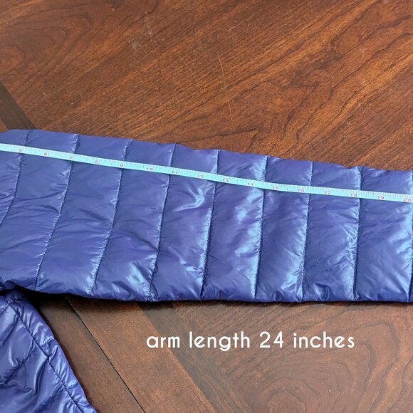 NuAge Sport Puffer Jacket Purple (Small) - Picture 5 of 12